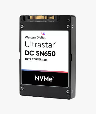Western Digital Ultrastar SN650 15,4 TB – für U.3, NVMe, PCIe 4.0