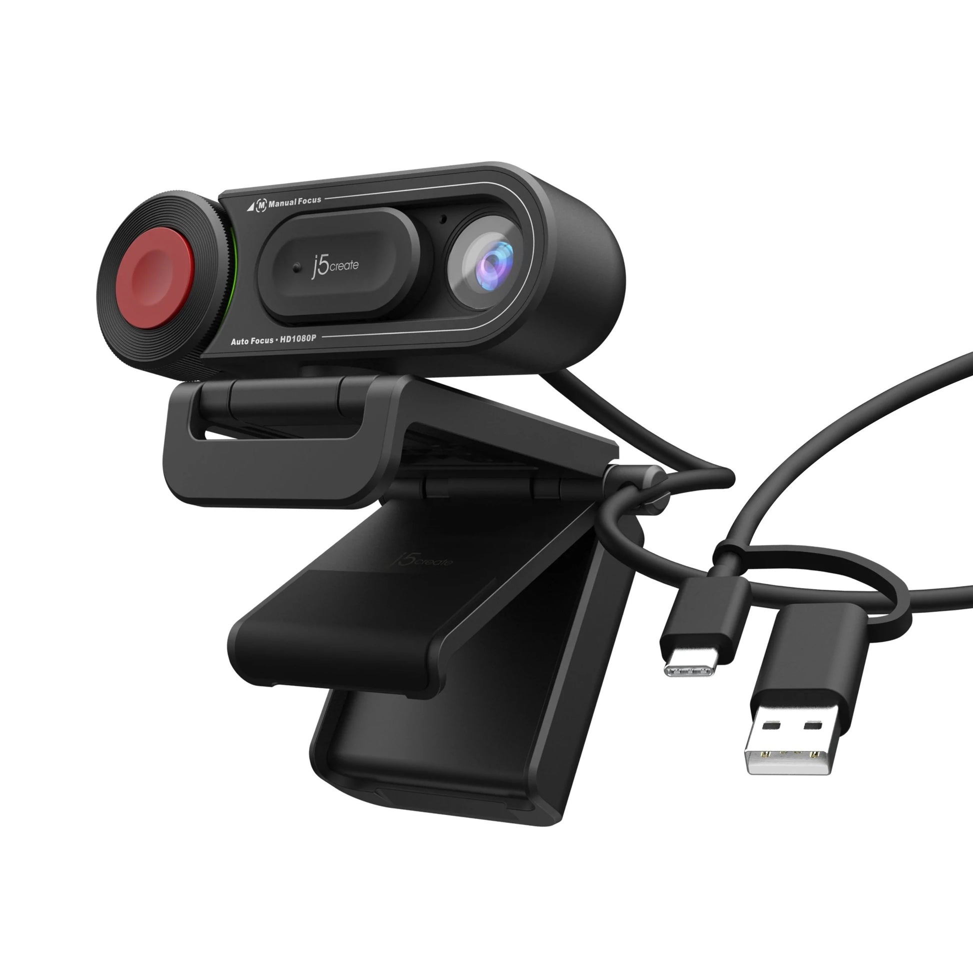 j5create Webcam – HD 720p, Autofokus, Schwarz
