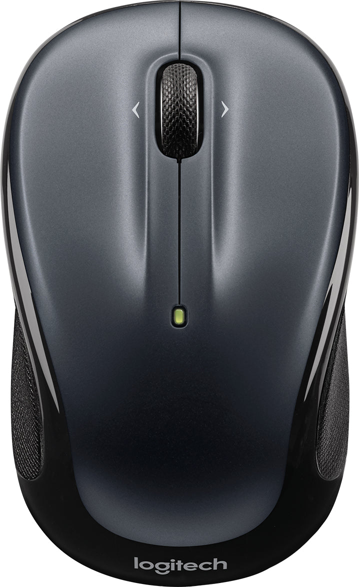 Logitech M325s – Maus – Kabellos (2,4 GHz), beidhändig, Schwarz