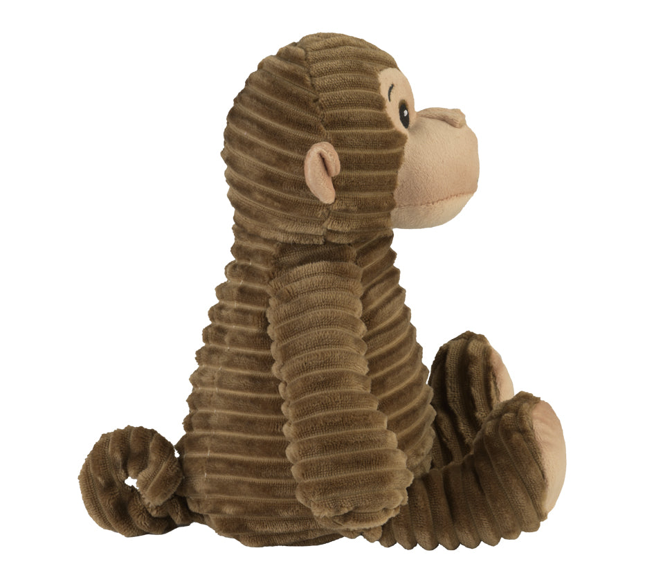 Warmies PURE Wärme-Stofftier Schimpanse – 300 mm, 450 g, braun/beige