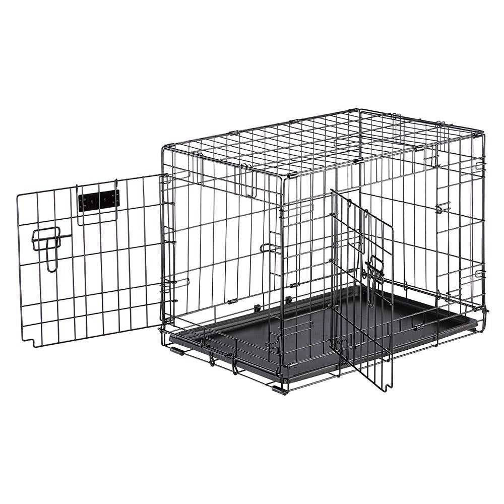 Ferplast Dog-Inn 60 Transportbox – für Hunde – Metall – Schwarz – 641 × 492 × 447 mm