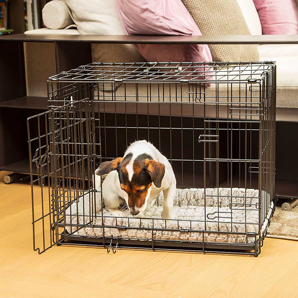 Ferplast Dog-Inn 60 Transportbox – für Hunde – Metall – Schwarz – 641 × 492 × 447 mm