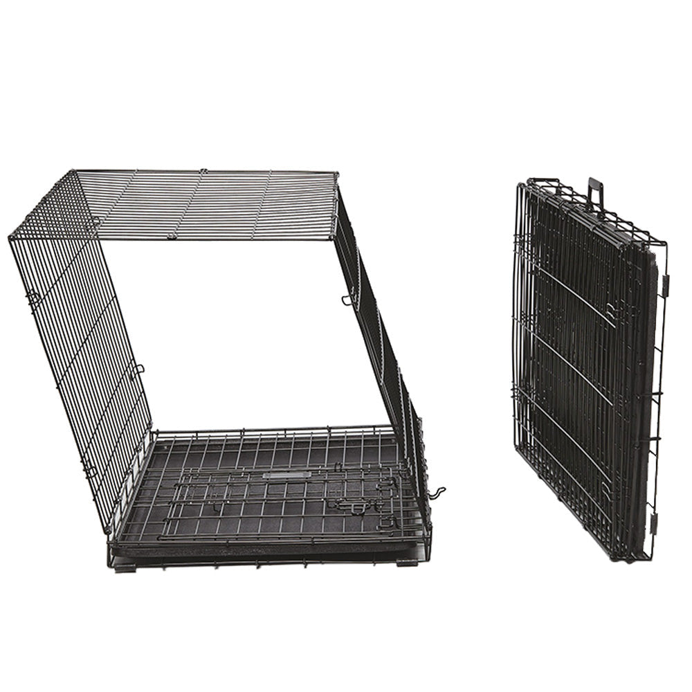Ferplast Dog-Inn 60 Transportbox – für Hunde – Metall – Schwarz – 641 × 492 × 447 mm