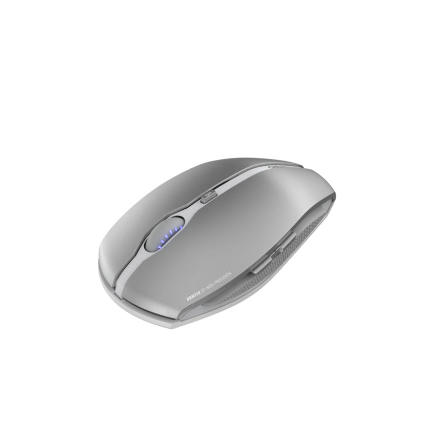 CHERRY GENTIX BT – Gaming-Maus – Kabellos (Bluetooth), 2000 DPI, beidhändig, Grau
