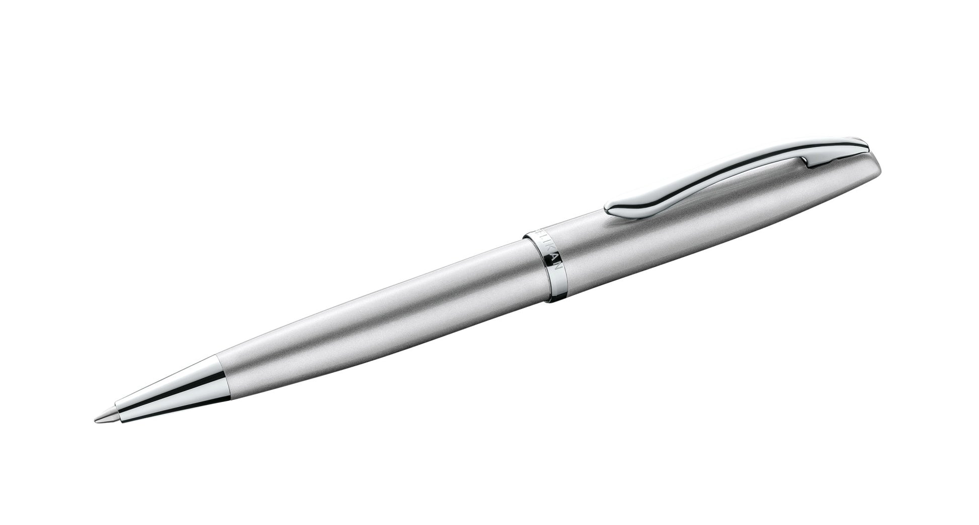 Pelikan Jazz Noble Elegance Schreibgeräte-Set – Kugelschreiber + Füllfederhalter – Blau – Silber – 2-teilig