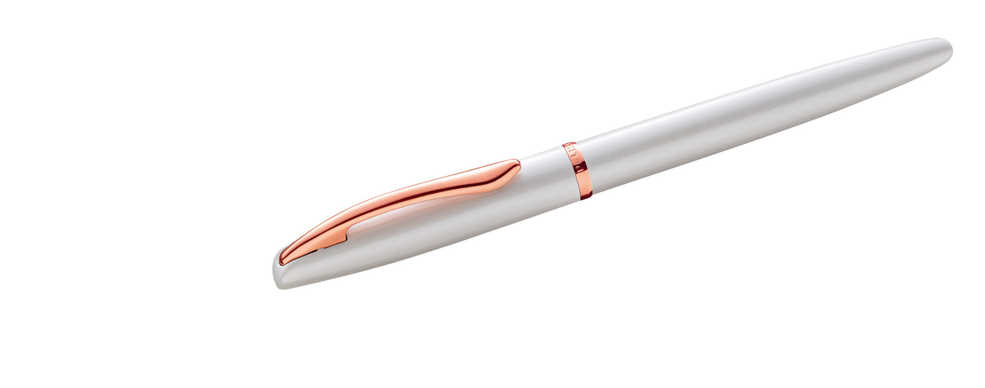 Pelikan Jazz Noble Elegance Pearl – Füllfederhalter – M – Gold/Weiss – Edelstahl – Geschenkbox