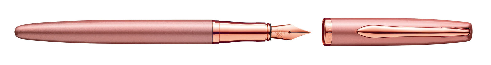 Pelikan Jazz Noble Elegance – Füllfederhalter – M – Pink/Rosé – Edelstahl – Geschenkbox