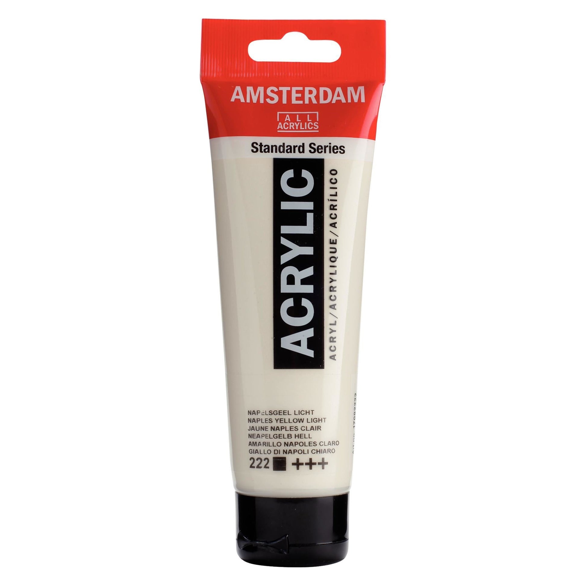 Royal Talens Amsterdam – Acrylic Standard – Acrylfarbe – Hellneapelgelb, 120 ml