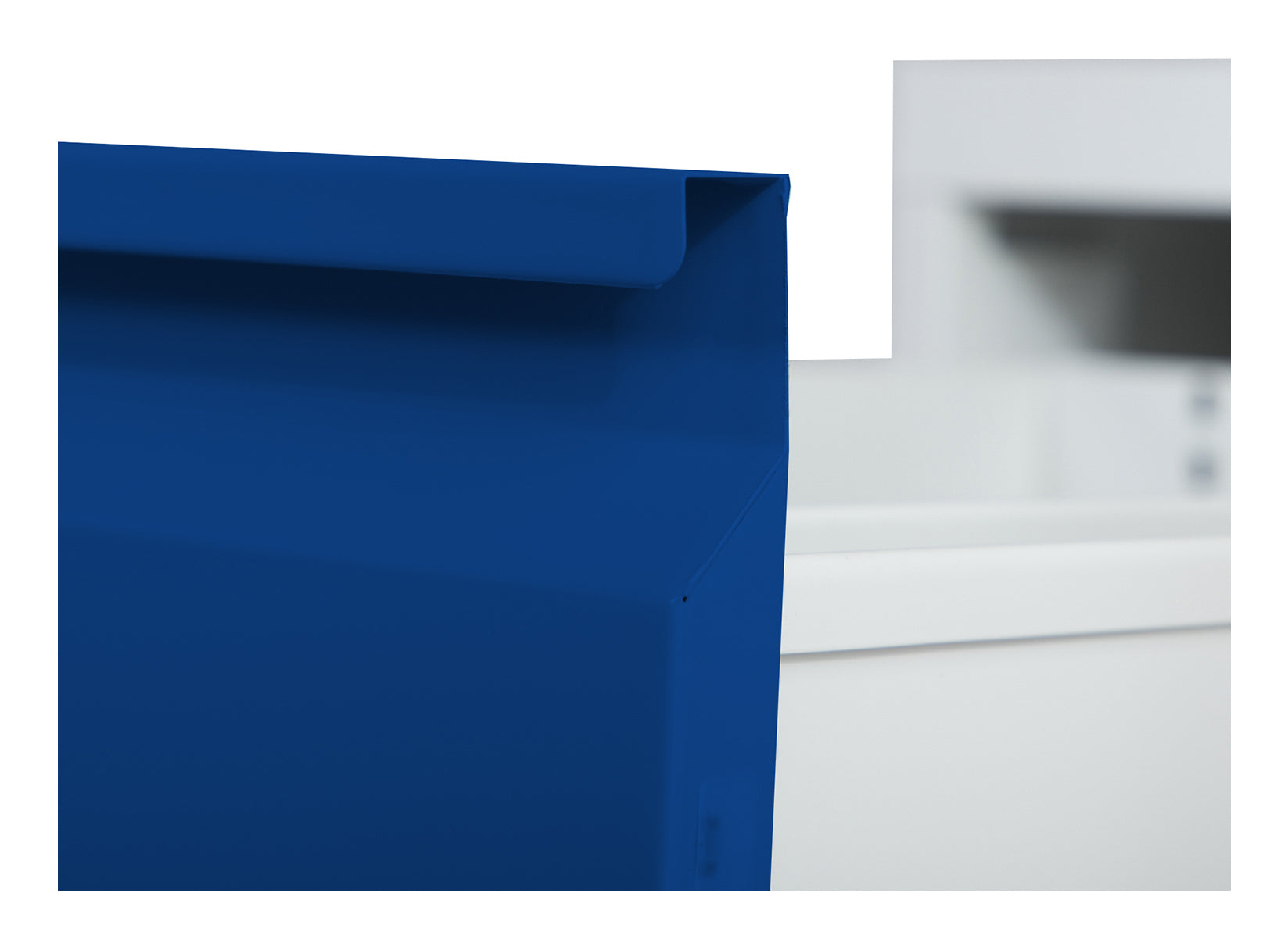 Phoenix Safe Co. Phoenix FC1004GBK – Aktenschrank, 4 Schubladen, abschliessbar, Stahl, 450 × 620 × 1330 mm, Grau/Blau
