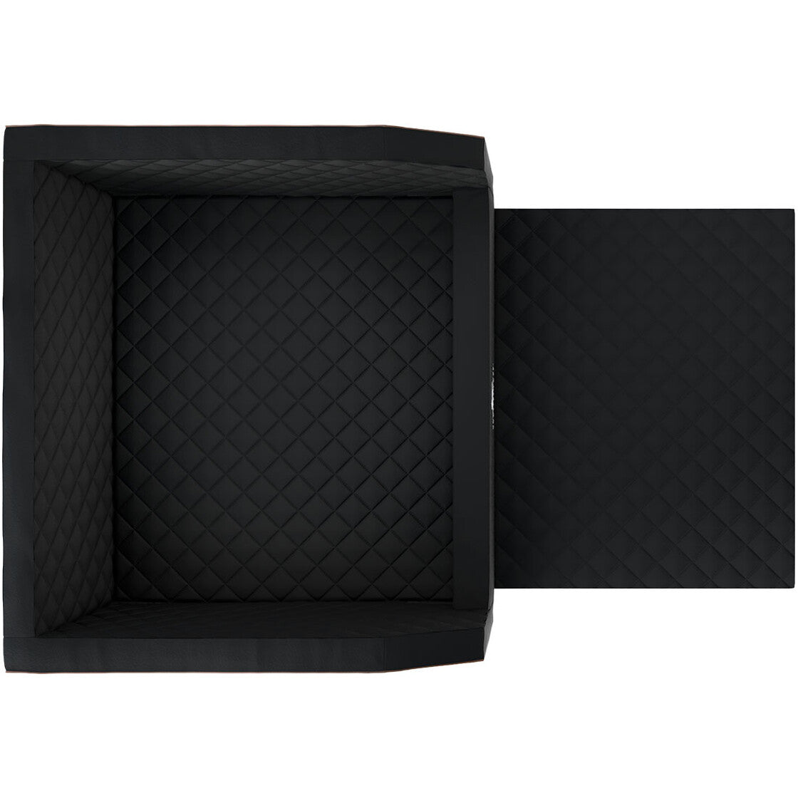 Knuffelwuff Autositz – waschbar bei 30 °C, rutschfester Boden – für Hunde – 1000×390×750 mm – schwarz – 1 Stk.