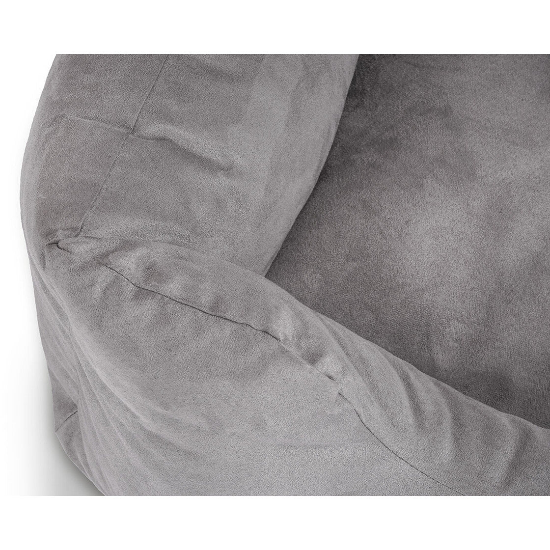 Knuffelwuff Dreamline Hundebett – 105 × 155 × 30 cm, Velour, Schaumstoff, Bezug abnehmbar, rutschfest