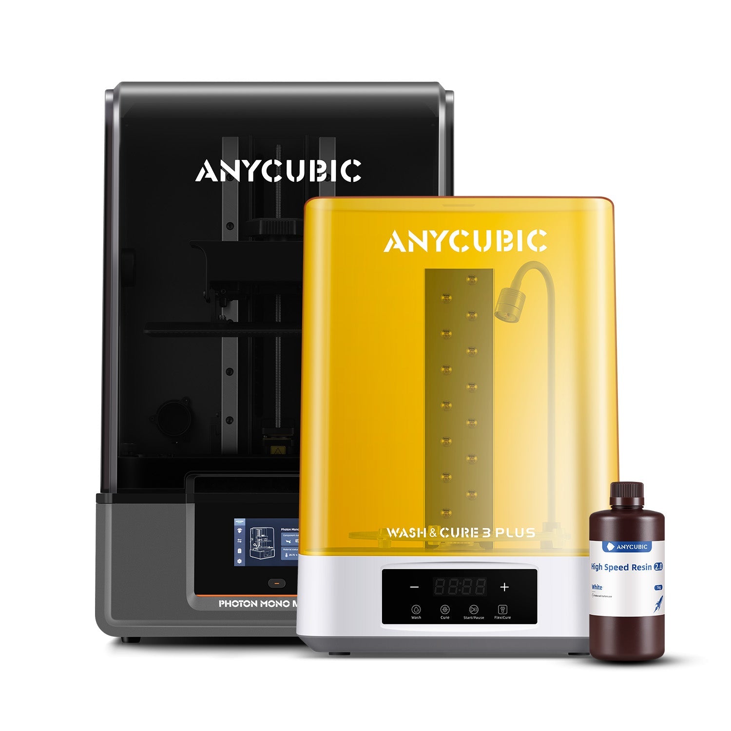 Anycubic Photon Mono 4 Ultra Harz-3D-Drucker – Bauvolumen 153,4 × 87 × 165 mm – Min. Schichthöhe 0,02 mm