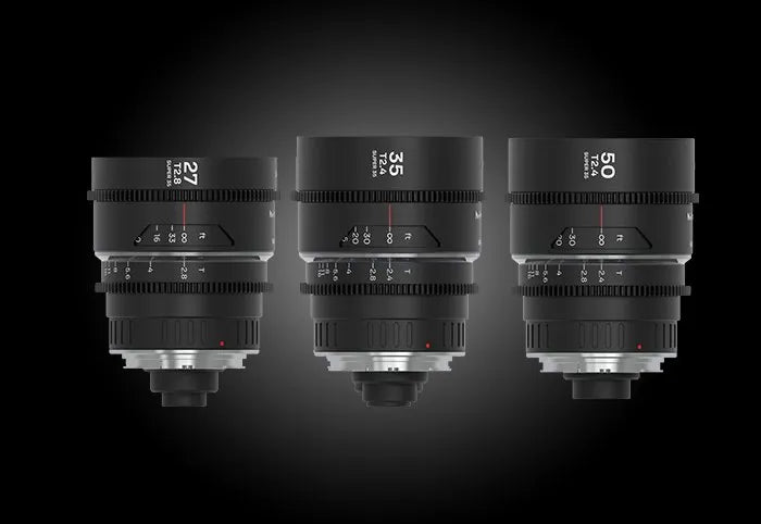 Laowa Nanomorph S35 Prime 3 Objektiv – 50 mm T/2.4 – Super35 – für Arri PL, Canon EF