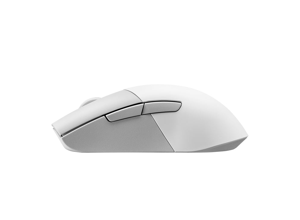 ASUS ROG Keris Wireless AimPoint – Gaming-Maus – Kabellos (Bluetooth/2,4 GHz), 36000 DPI, Rechts, Weiss