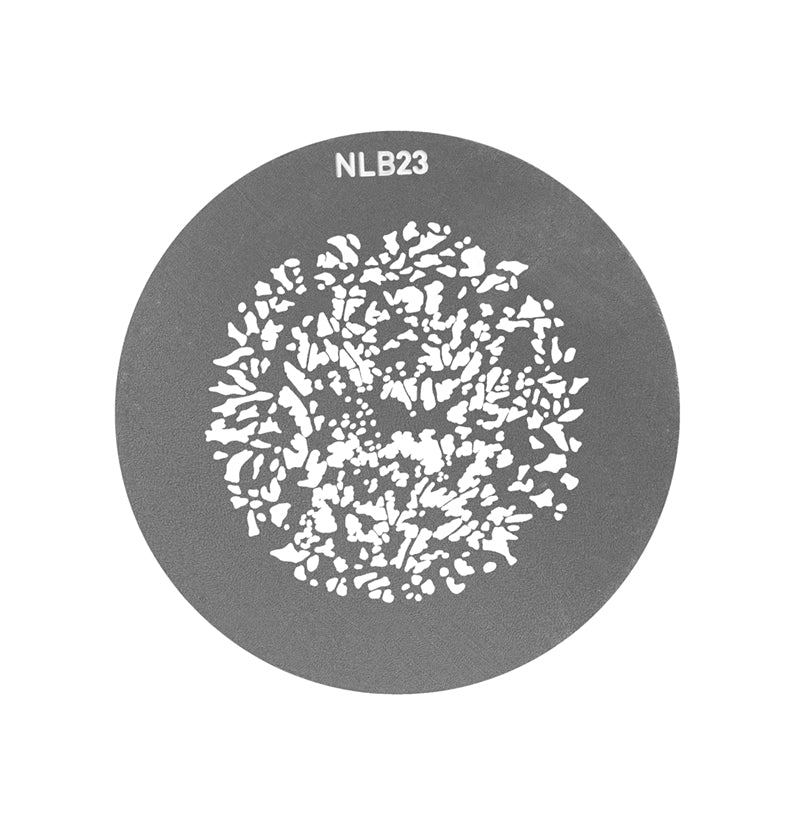 Nanlite AS-GB-B-SET2 Gobo-Set – 110 × 110 × 10 mm, Diffusor – für Forza 200, Forza 300, Forza 300B und andere – 10e