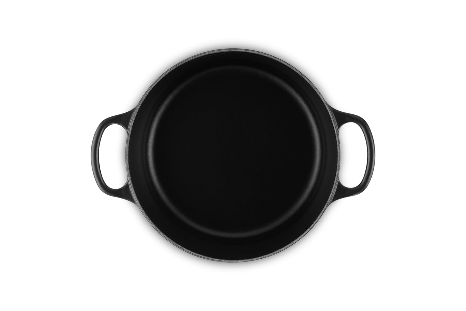 Le Creuset Kochtopf Signature – 3,3 l, Ø 22 cm, Gusseisen, Emaille, für Induktion, Gas, Glaskeramik, Schwarz