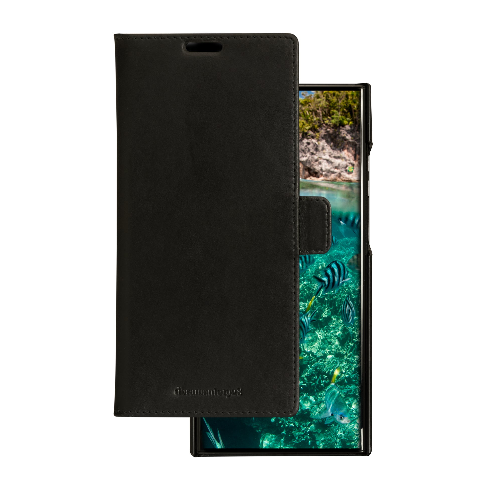 dbramante1928 Lynge Folio – für Samsung Galaxy S23 Ultra, RFID-beständig, Magnetverschluss, kabelloses Laden