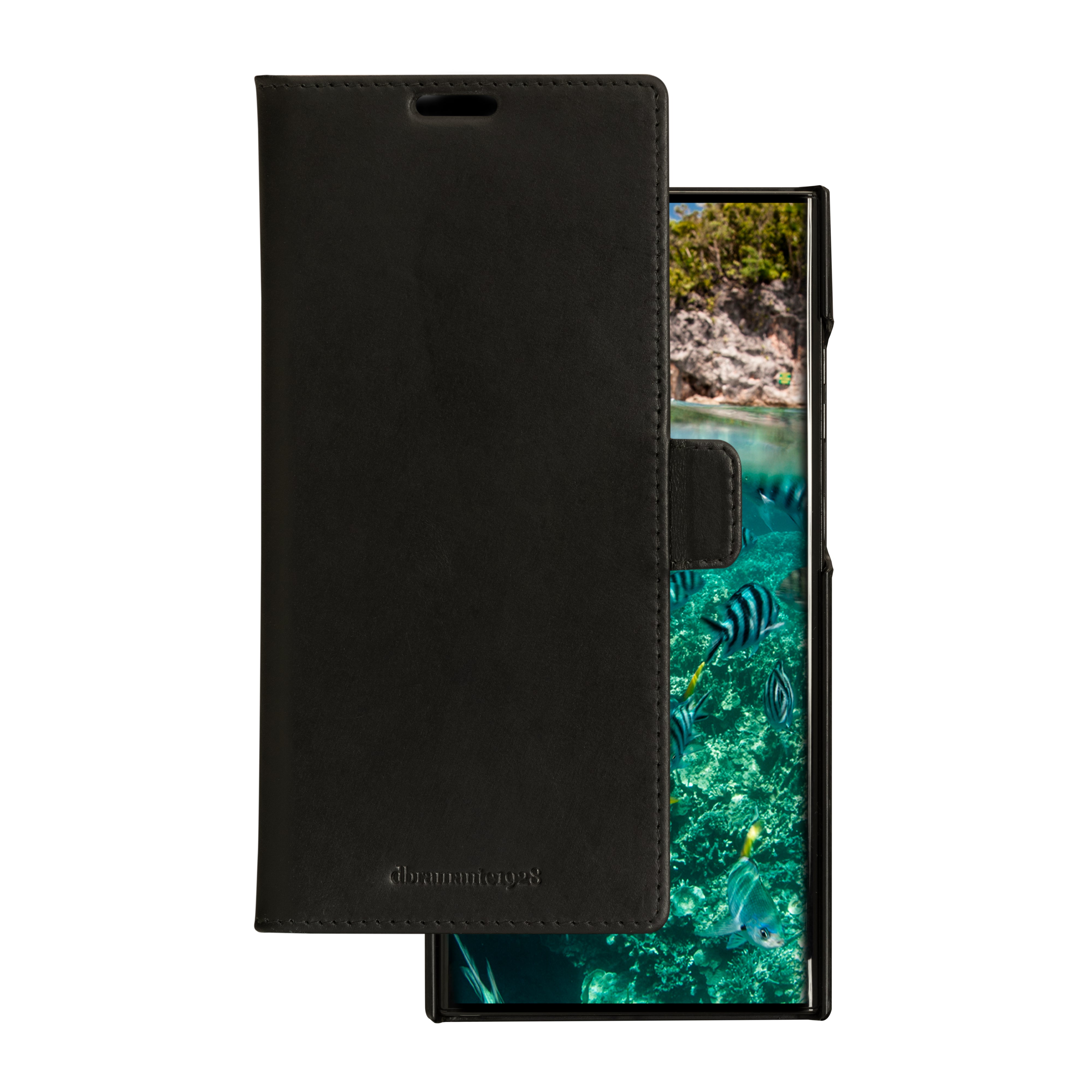 dbramante1928 Lynge Folio – für Samsung Galaxy S23 Ultra, RFID-beständig, Magnetverschluss, kabelloses Laden