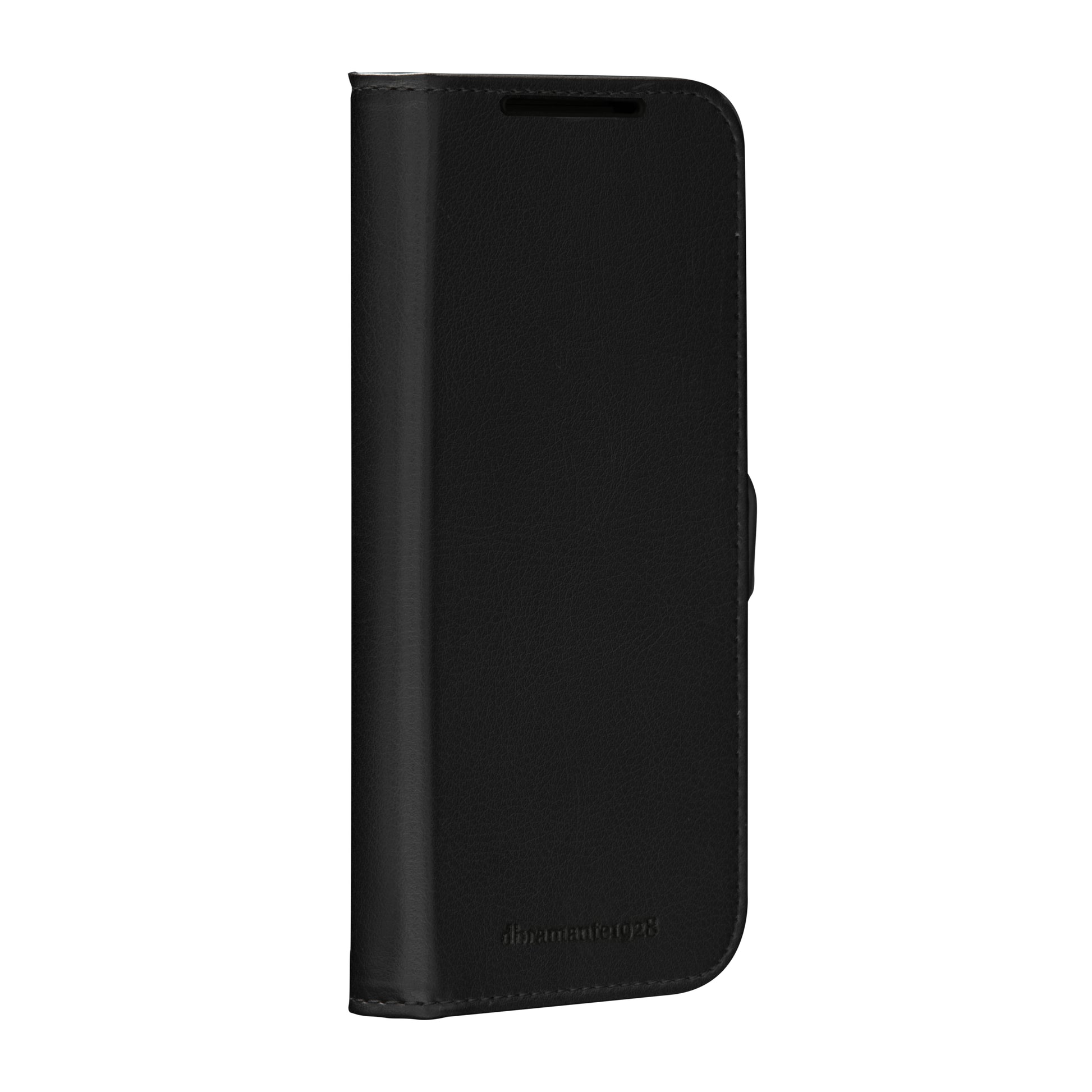 dbramante1928 Stockholm Folio – für Samsung Galaxy S23, Recycling-Kunststoff, schwarz, Magnetverschluss