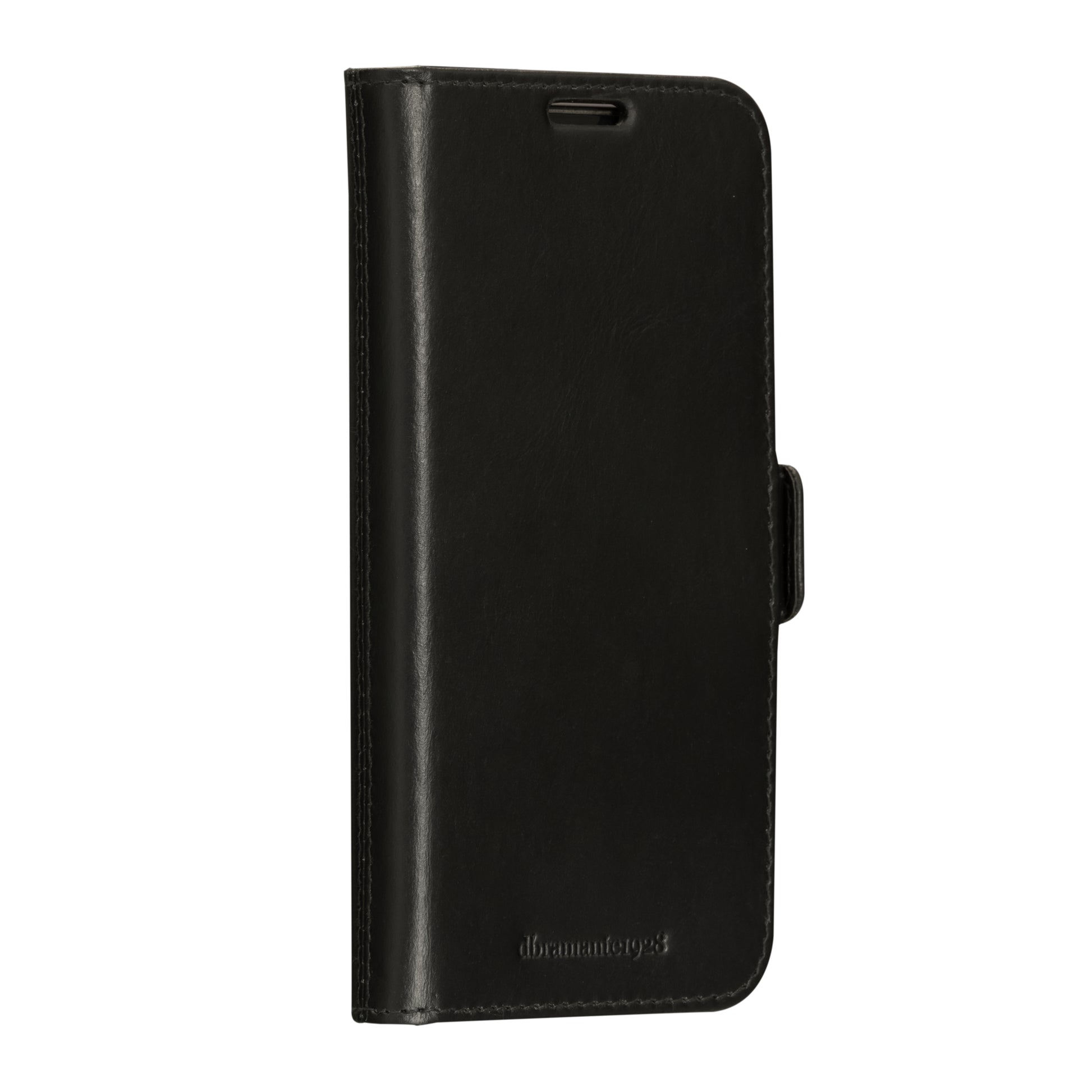 dbramante1928 Lynge Folio – für Samsung Galaxy S23, Leder, schwarz, Magnetverschluss, RFID-beständig