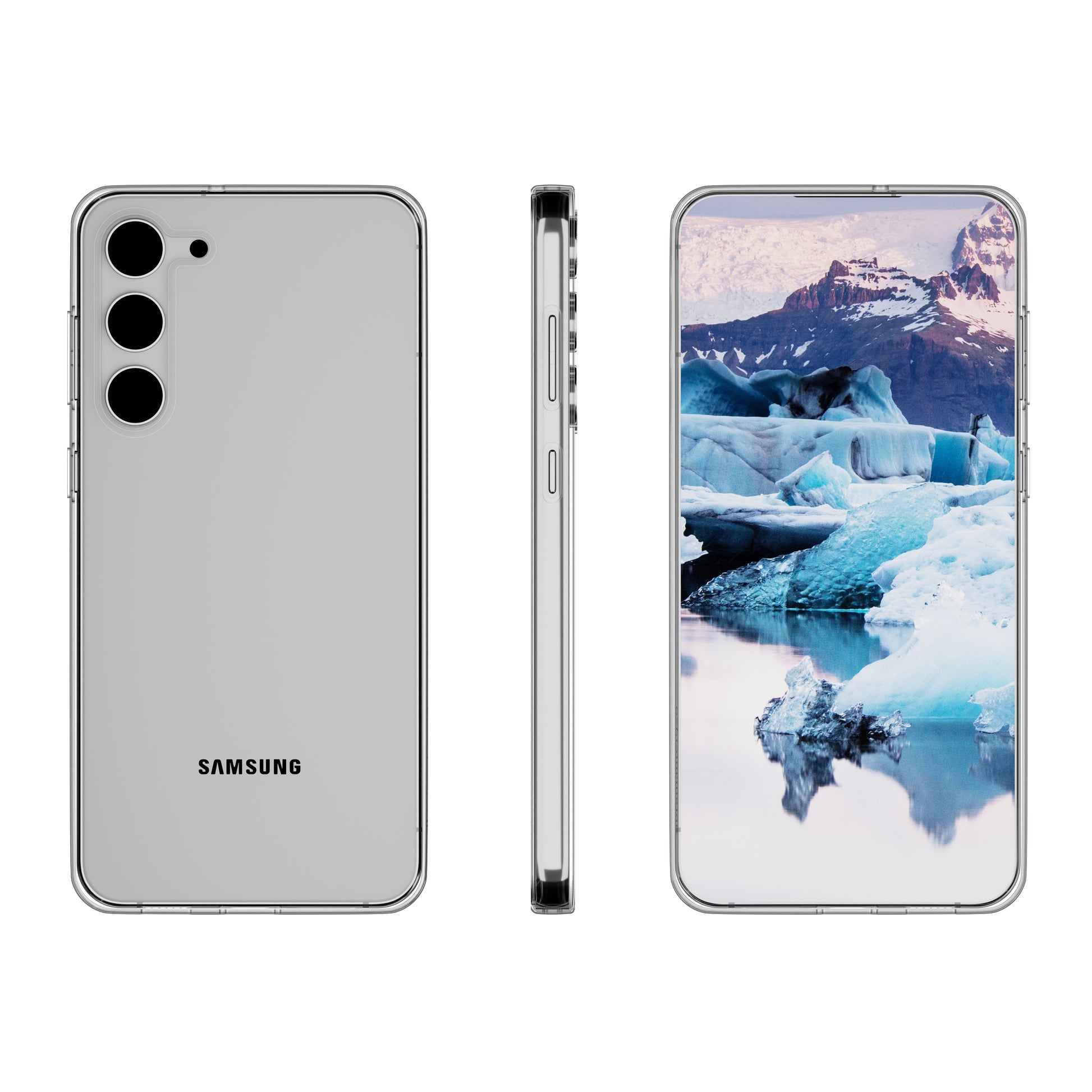 dbramante1928 Backcover – für Samsung Galaxy S23+, Recycling-Kunststoff, transparent