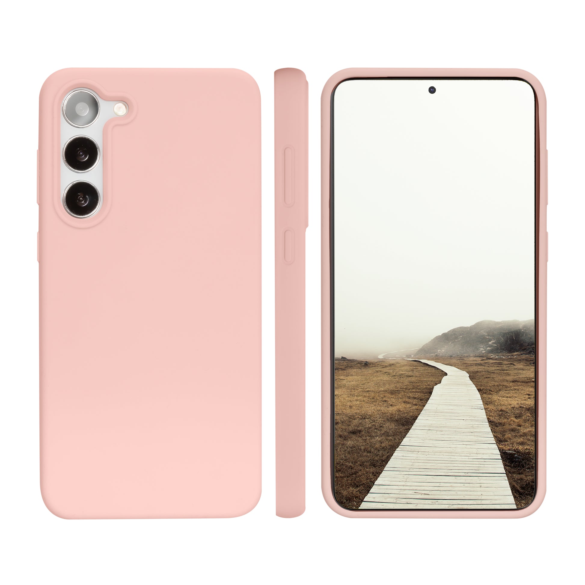 dbramante1928 Costa Rica Backcover – für Samsung Galaxy S23, Recycling-Kunststoff, Pink