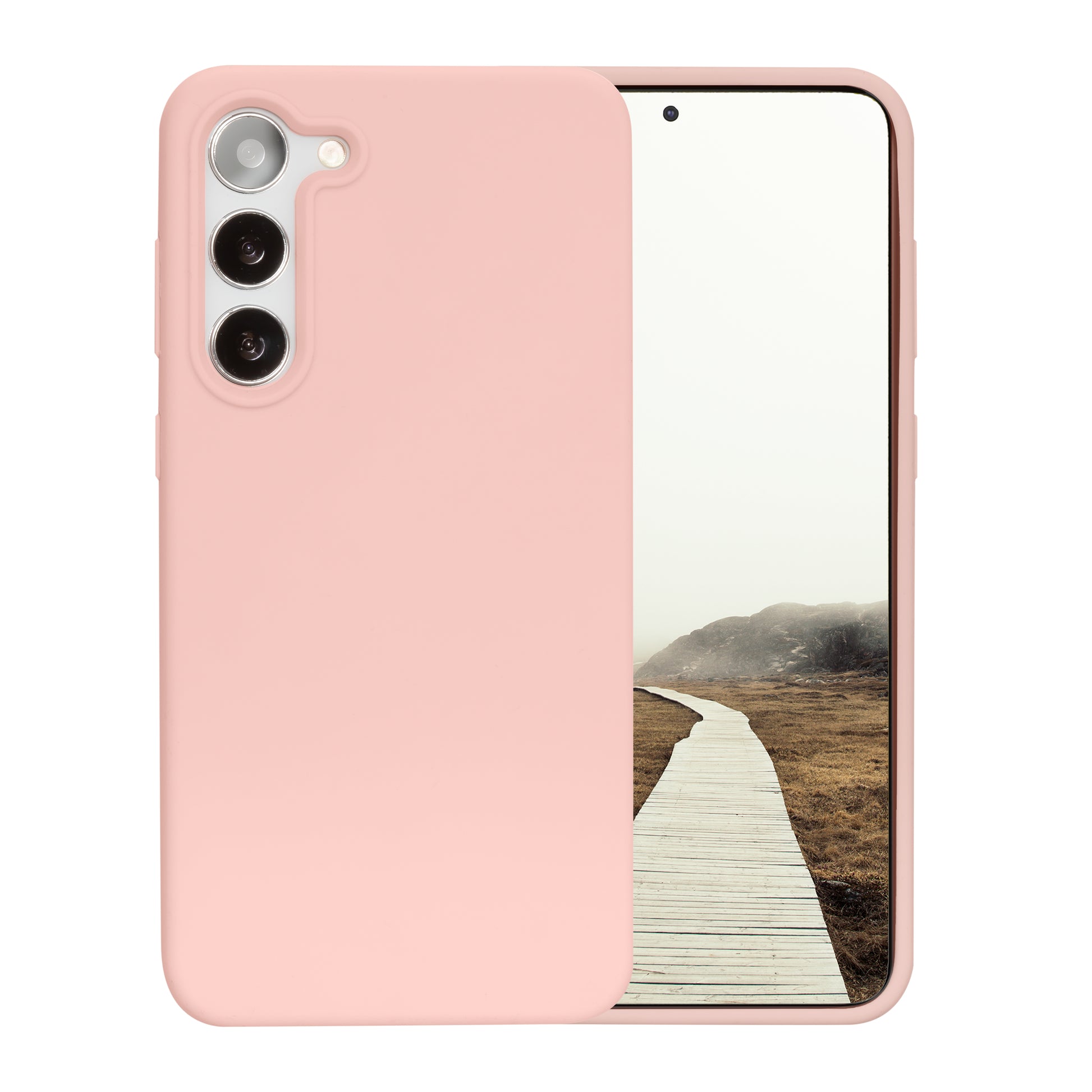 dbramante1928 Costa Rica Backcover – für Samsung Galaxy S23, Recycling-Kunststoff, Pink