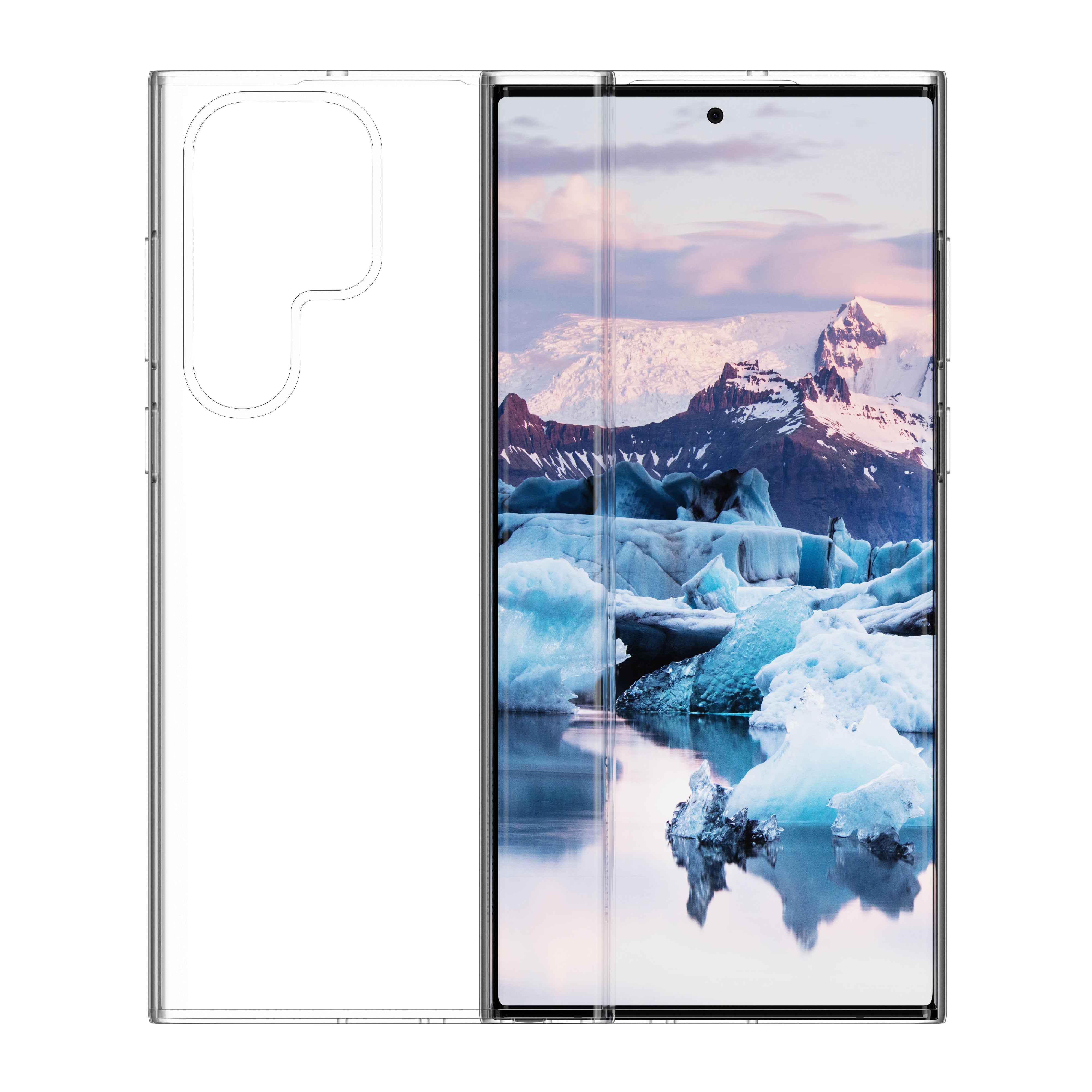 dbramante1928 Backcover – für Samsung Galaxy S23 Ultra, Recycling-Kunststoff, transparent