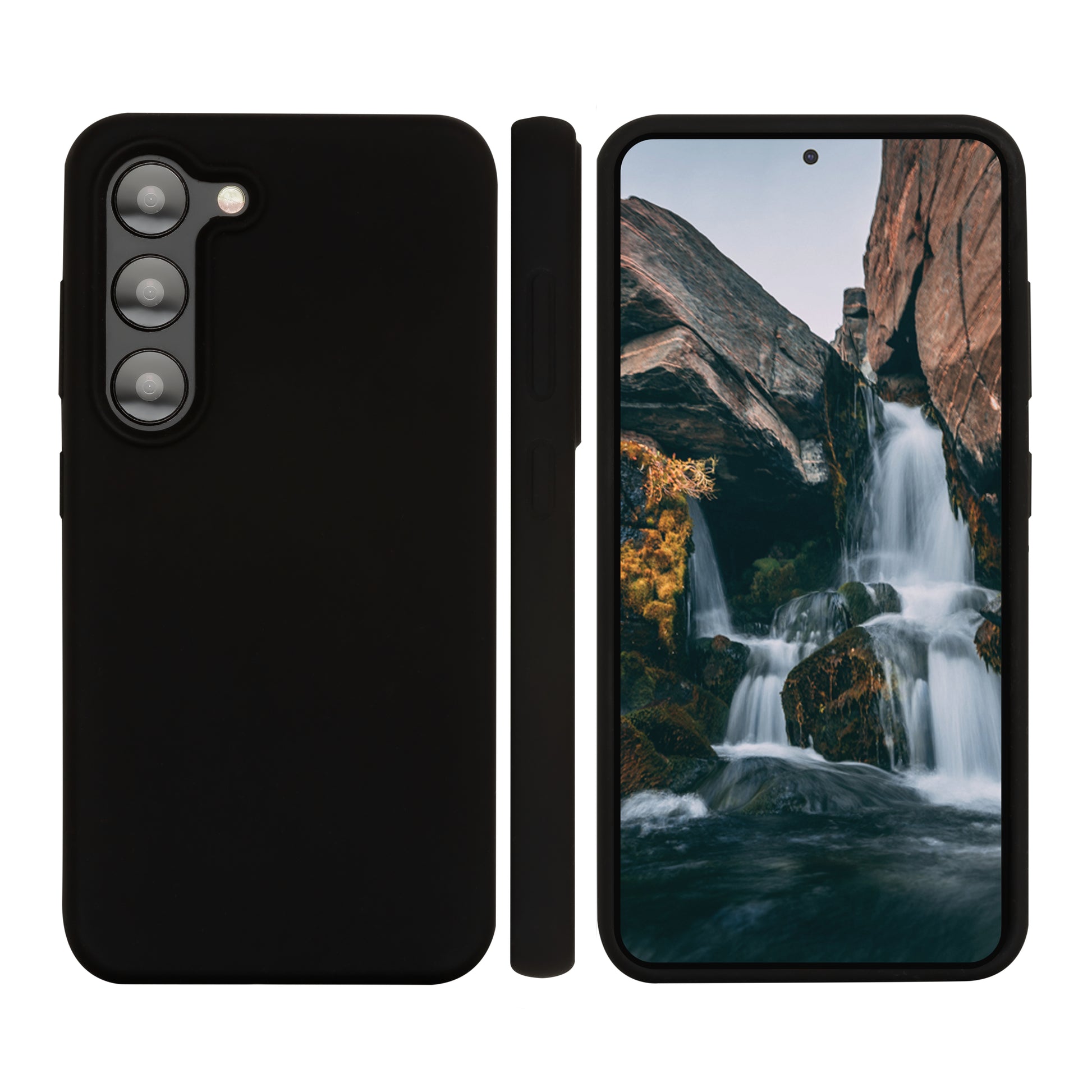 dbramante1928 Costa Rica Backcover – für Samsung Galaxy S23, Recycling-Kunststoff, schwarz