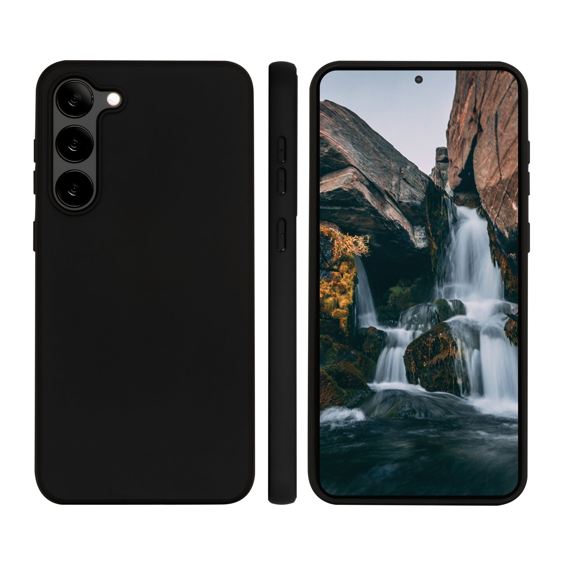 dbramante1928 Greenland Backcover – für Samsung Galaxy S23+, Recycelbarer Kunststoff, Night Black