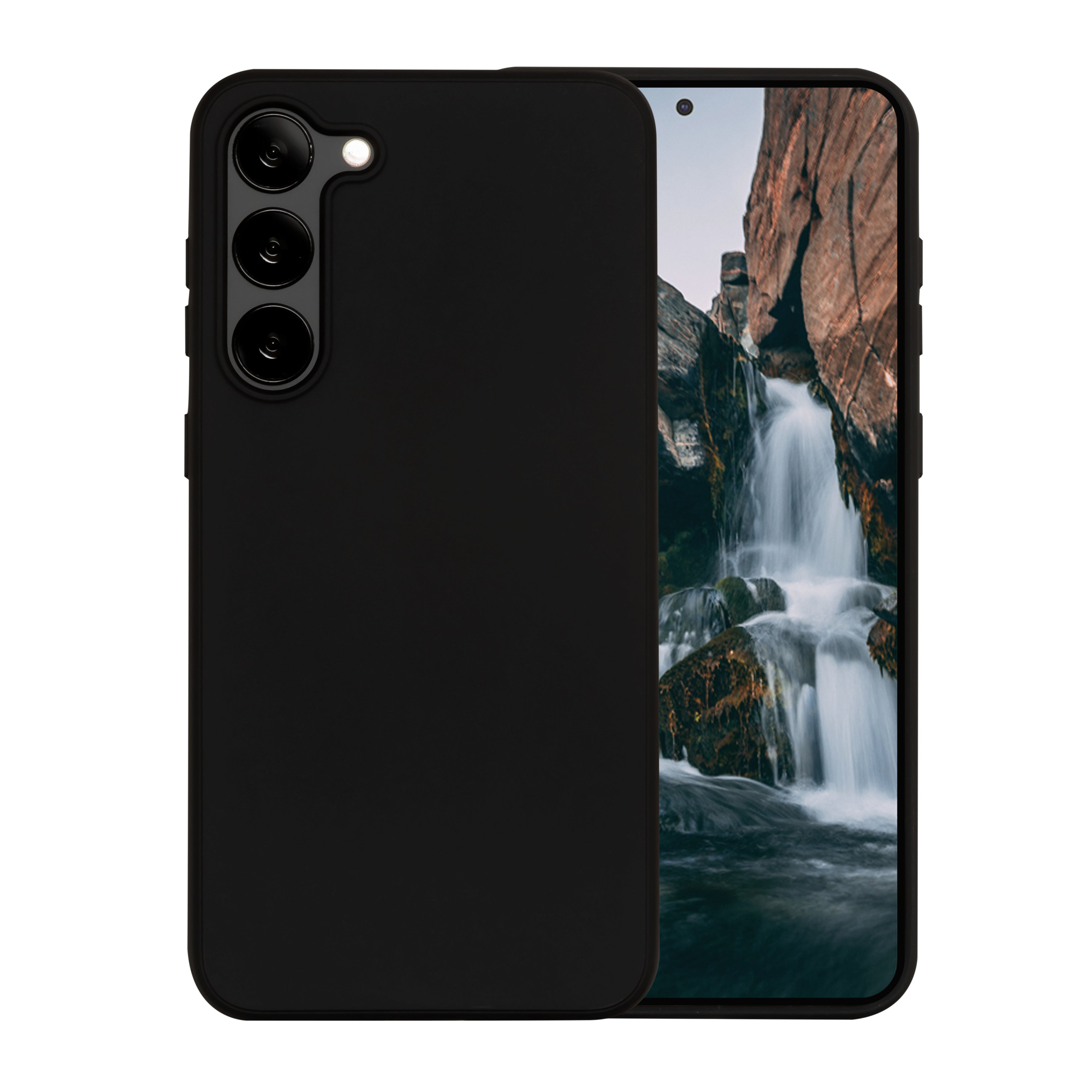 dbramante1928 Greenland Backcover – für Samsung Galaxy S23+, Recycelbarer Kunststoff, Night Black