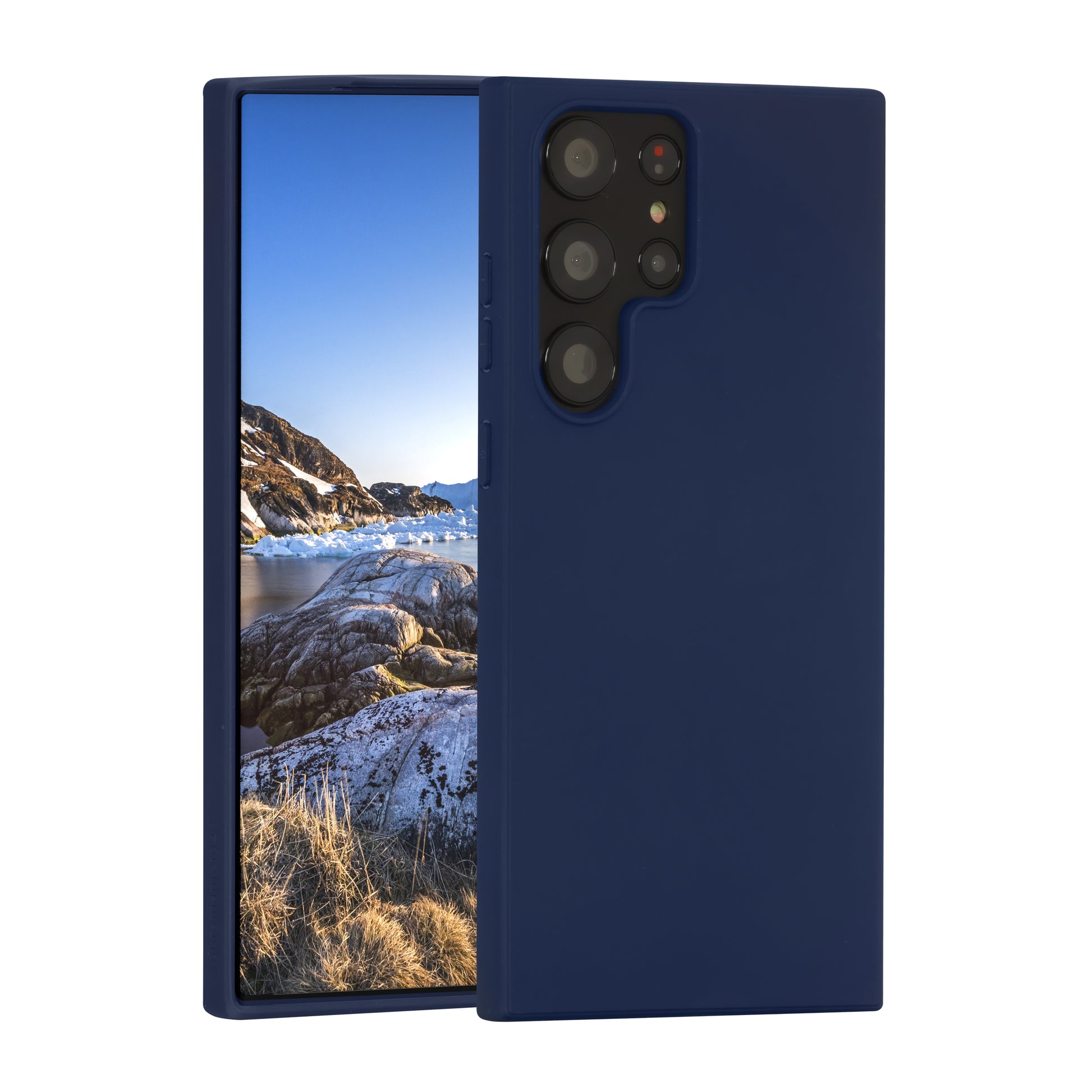 dbramante1928 Greenland Backcover – für Samsung Galaxy S23 Ultra, Recycling-Kunststoff, Pacific Blue