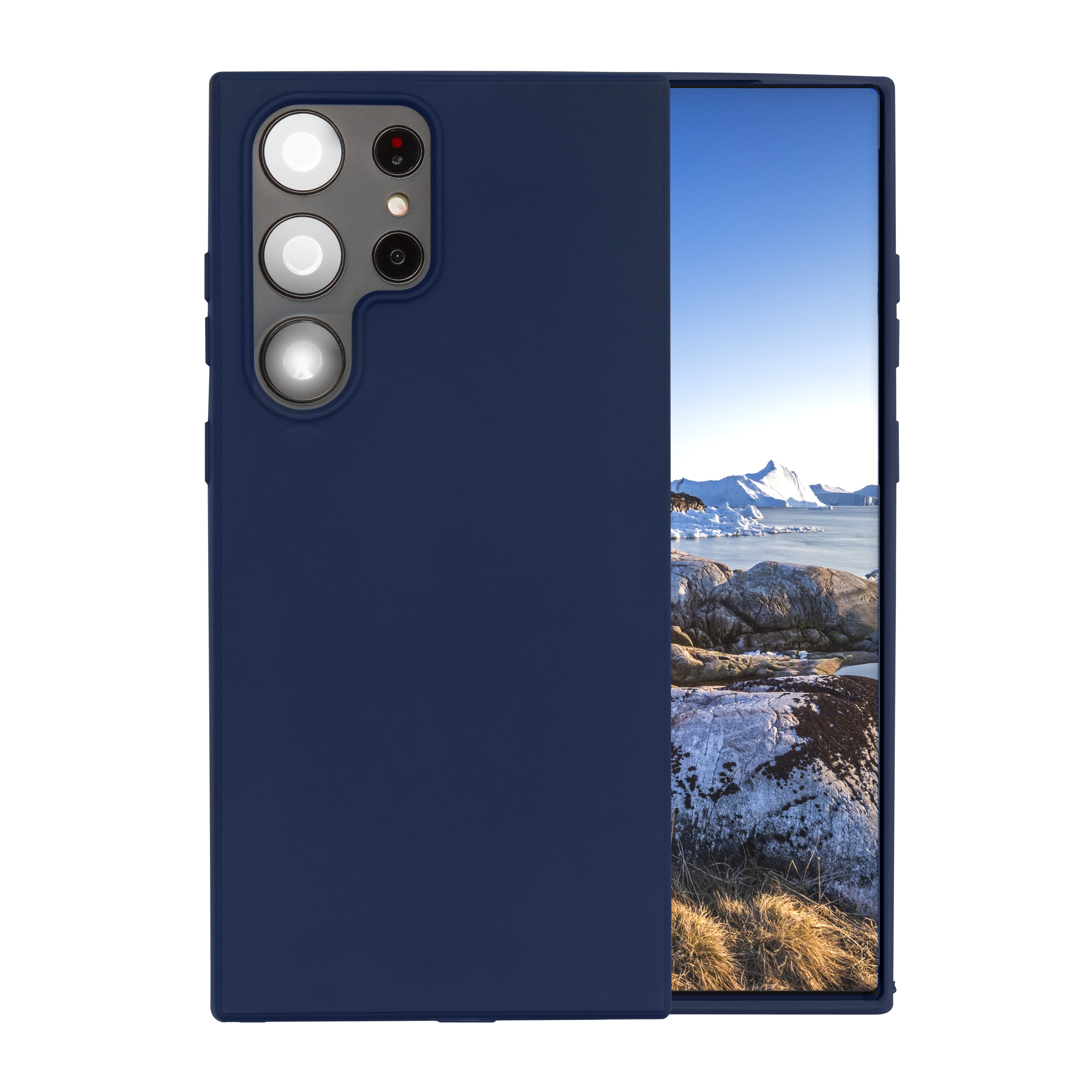 dbramante1928 Greenland Backcover – für Samsung Galaxy S23 Ultra, Recycling-Kunststoff, Pacific Blue