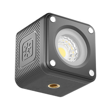 Ulanzi LED-Videolicht – 1000 lx, 5500 K, dimmbar, IP68, 800 mAh, 1,05 h – Schwarz