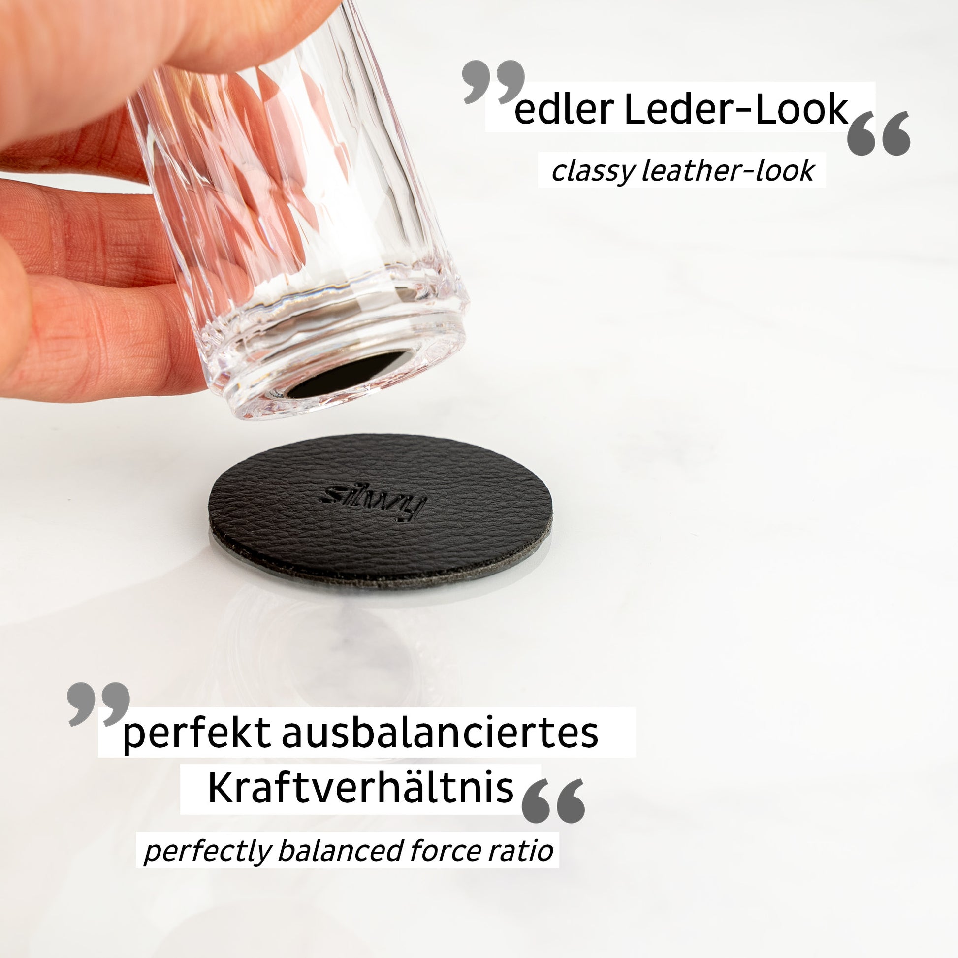 Silwy Shotglas KO-SH-C-2 – 2er Set, 40 ml, Ø 4,0 cm, H 7,0 cm, Kunststoff, Transparent