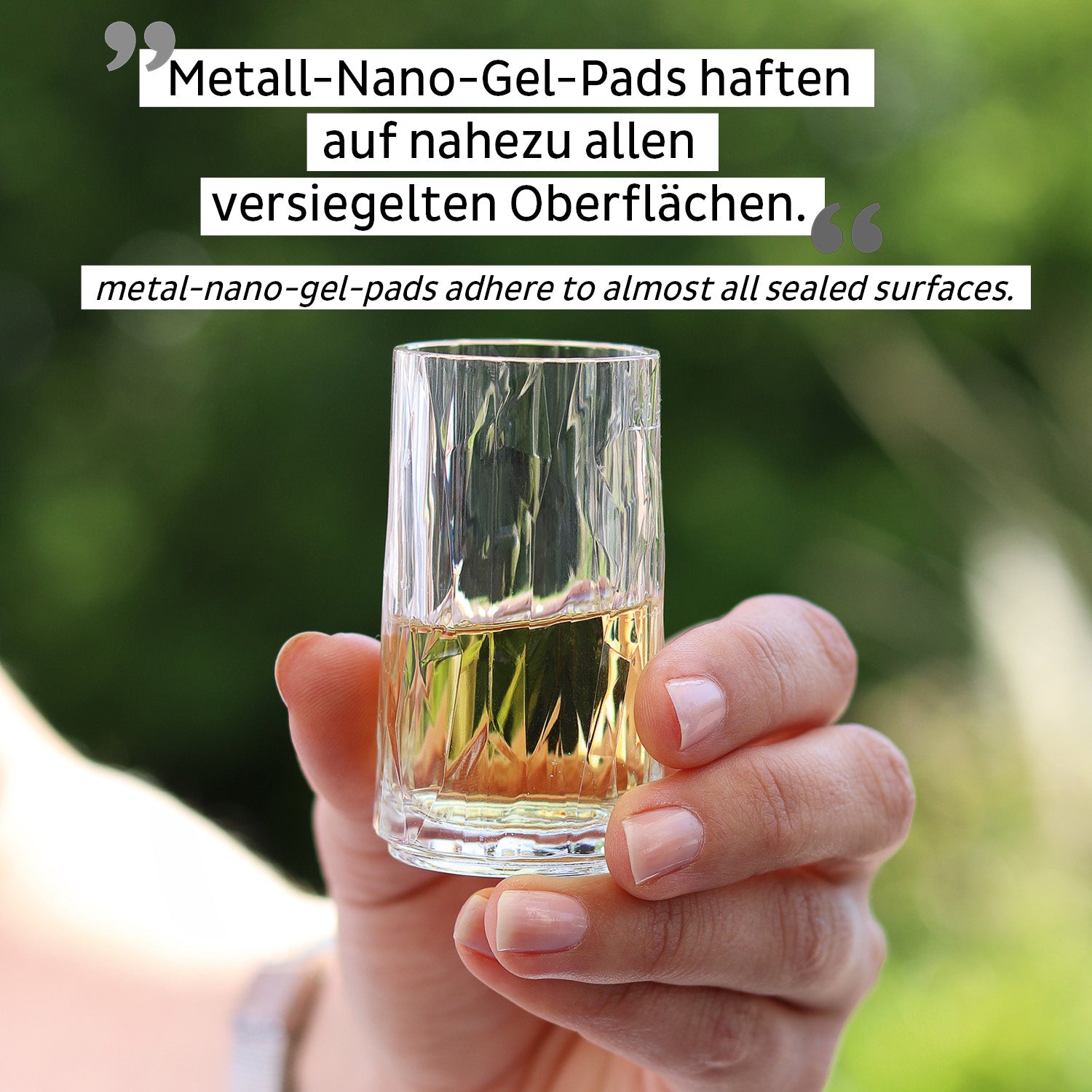 Silwy Glas – SHOT, Kunststoff rund, 7 cm