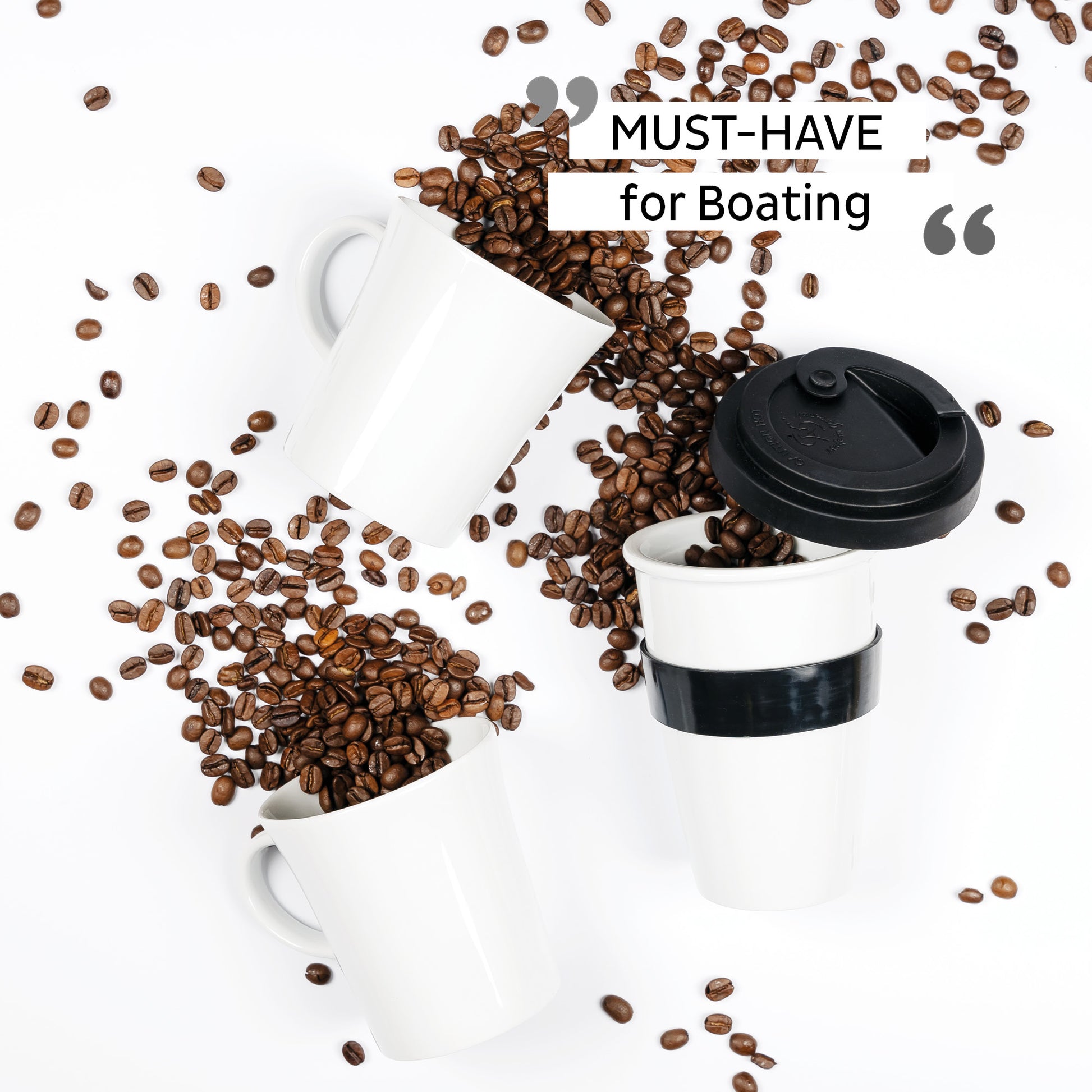 Silwy Tasse S027-1402-2-B – 2er Set, 270 ml, 9,0 × 9,0 × 11,0 cm, Porzellan, Weiss