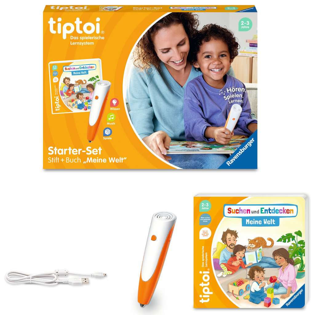 tiptoi Starter-Set – Meine Welt, 1 Spieler, ab 2 Jahren, Deutsch