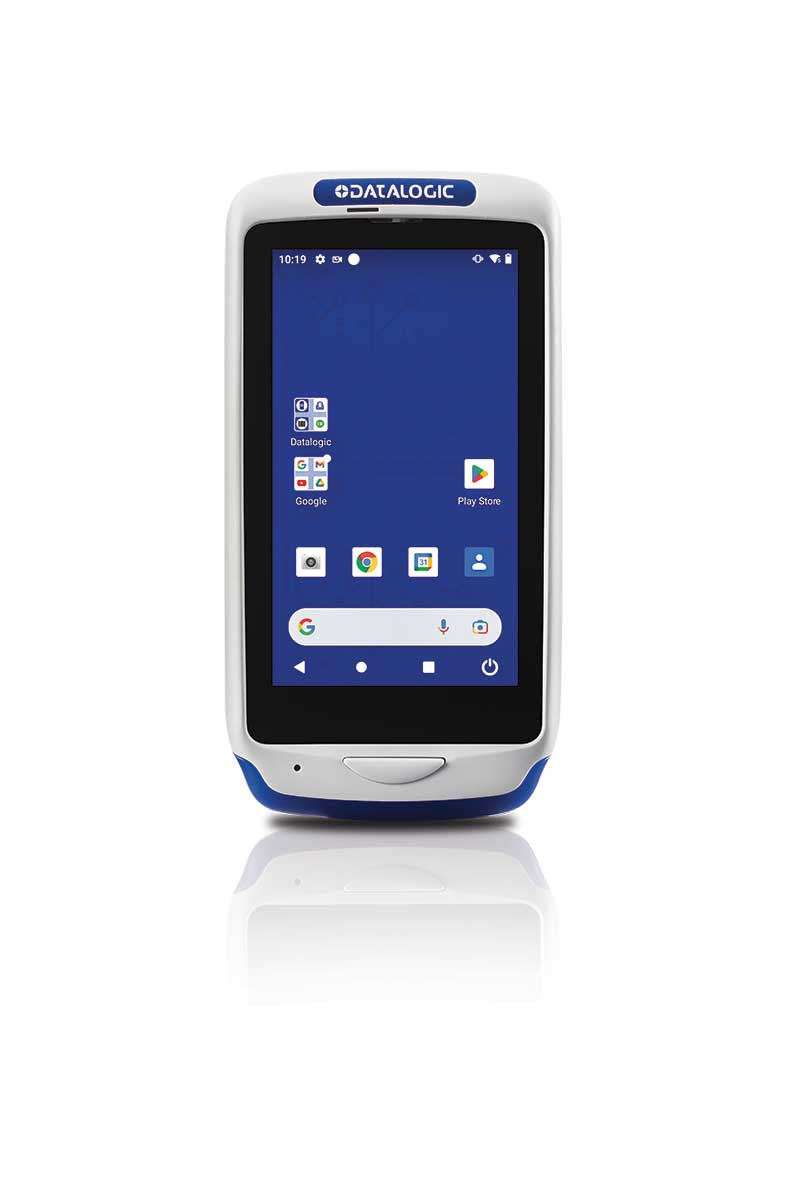Datalogic Joya Touch 22 4,3" – 854 × 480 Touch, Qualcomm 660, 4 GB RAM, 32 GB SSD, Android 11, Grün, Wi‑Fi 5