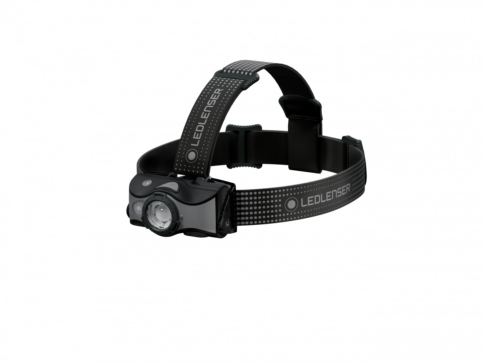 Ledlenser Stirnlampe MH7 – 200 lm, 200 m, IP54, Laufzeit 40 h – Grau