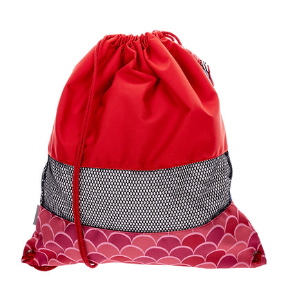 Funki Sportbeutel – 12 l, Motiv Ruby Dragon, wasserabweisend, 36 × 42 cm