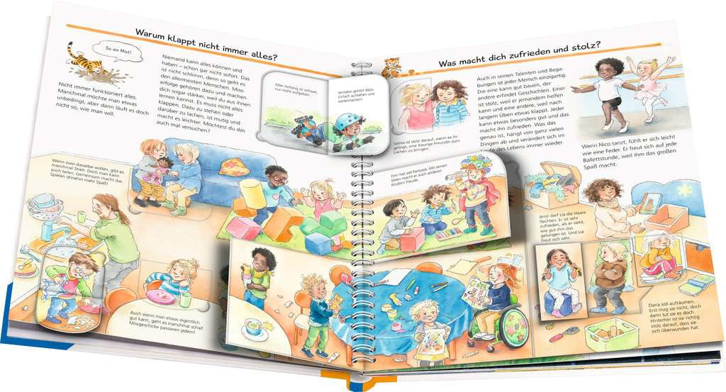 Ravensburger Buch – WWW51: Mutig, Stark und Selbstbewusst, Spiralbindung, 16 Seiten, Deutsch, ab 4 Jahren