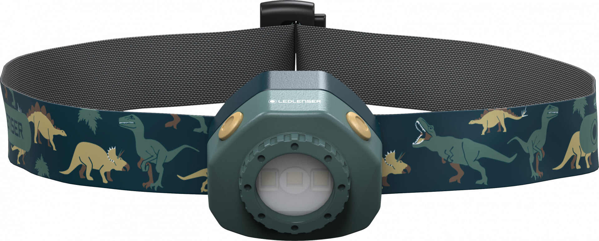 Ledlenser Stirnlampe KIDLED4R – 40 lm, 9 m, IP44, Laufzeit 18 h – Grün