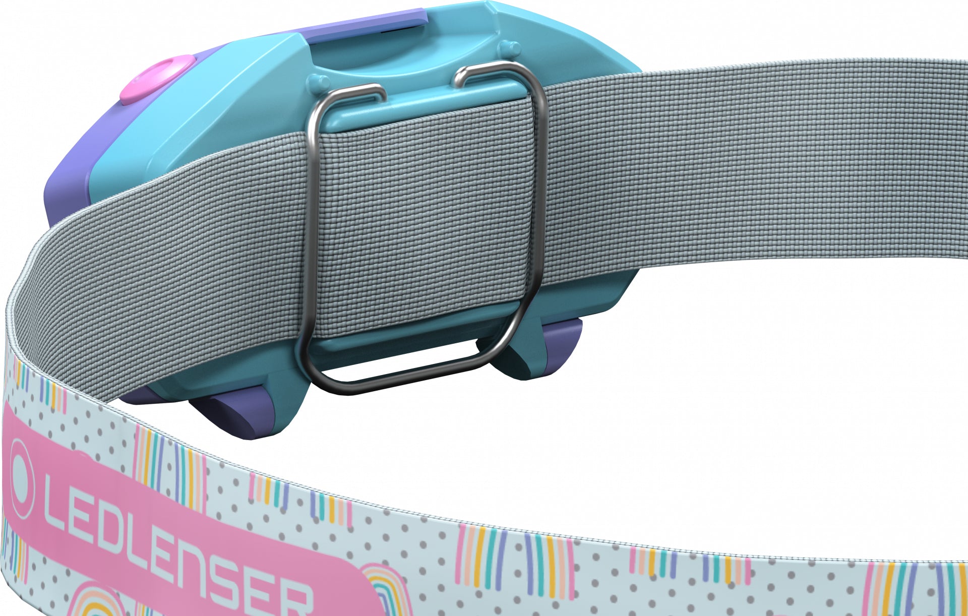 Ledlenser Stirnlampe KIDLED2 – 40 lm, 9 m, IP44, Laufzeit 20 h – Violett