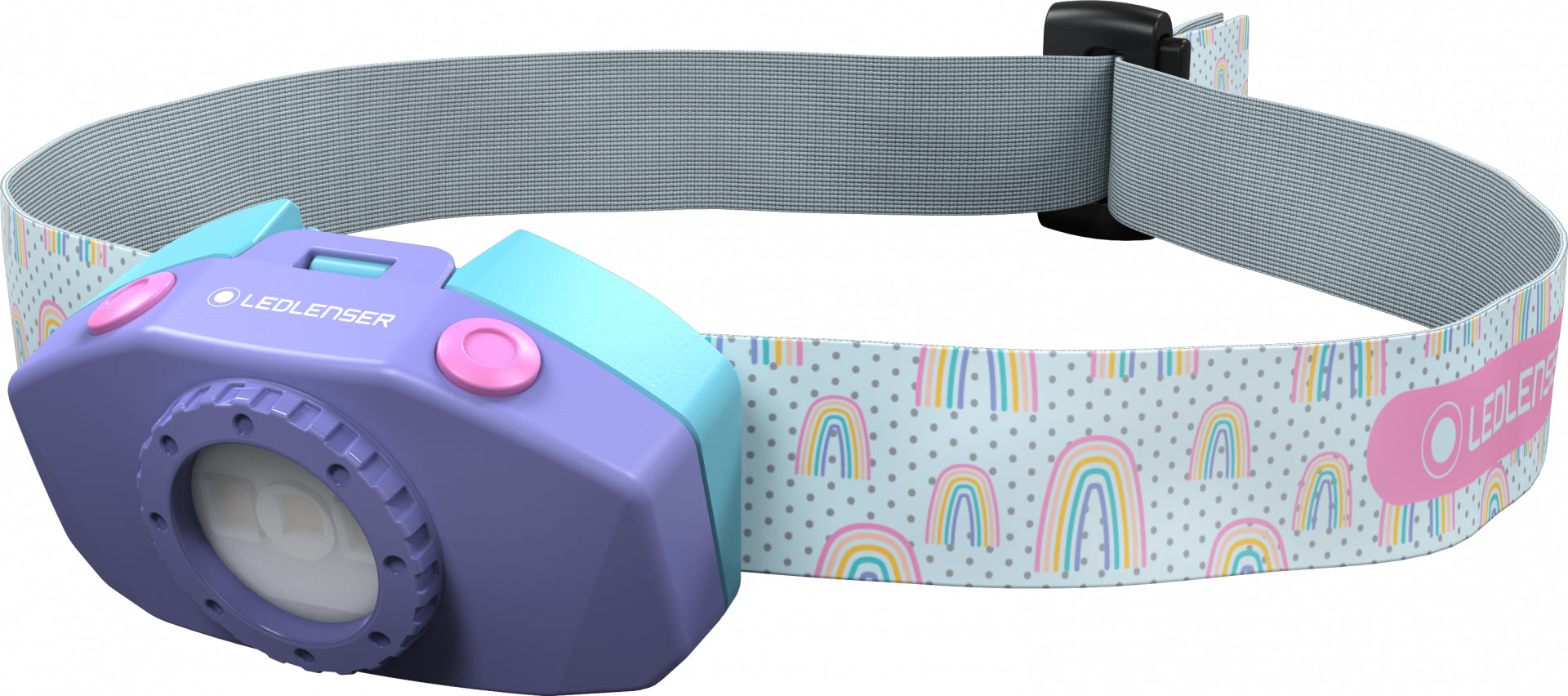 Ledlenser Stirnlampe KIDLED2 – 40 lm, 9 m, IP44, Laufzeit 20 h – Violett
