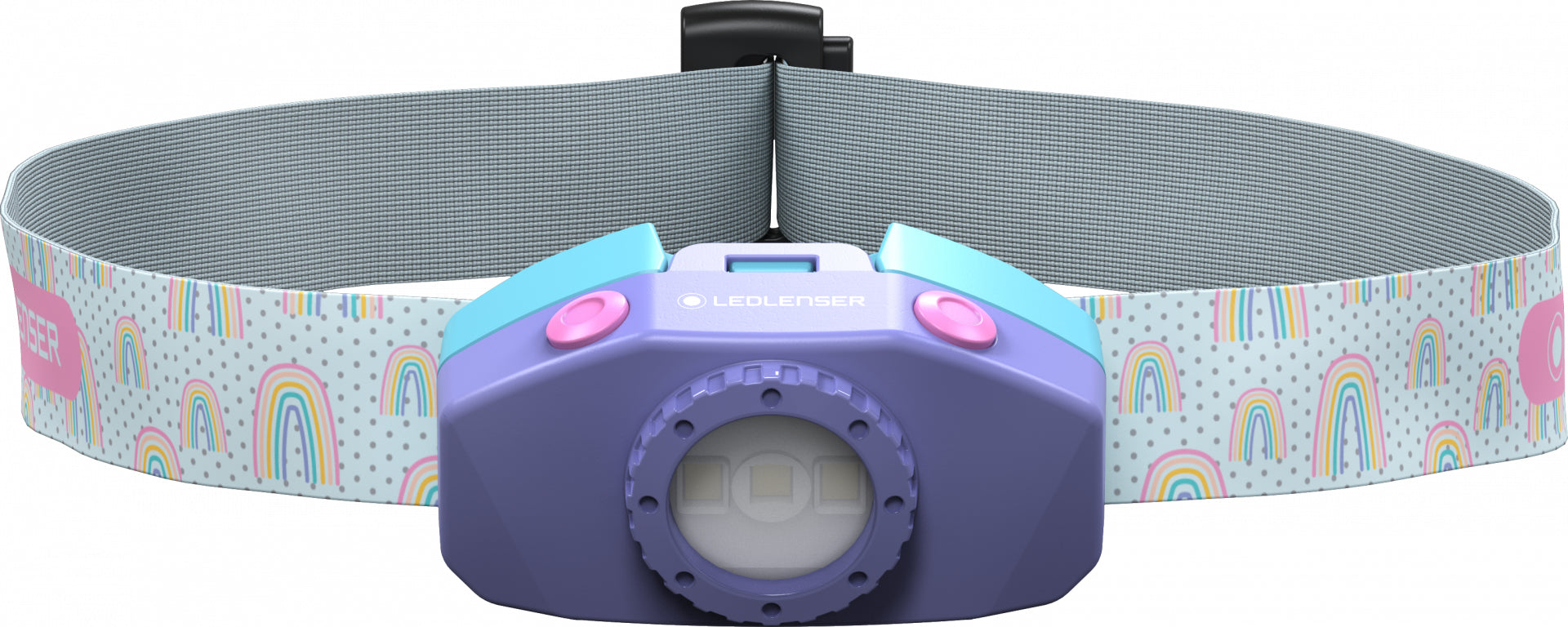 Ledlenser Stirnlampe KIDLED2 – 40 lm, 9 m, IP44, Laufzeit 20 h – Violett