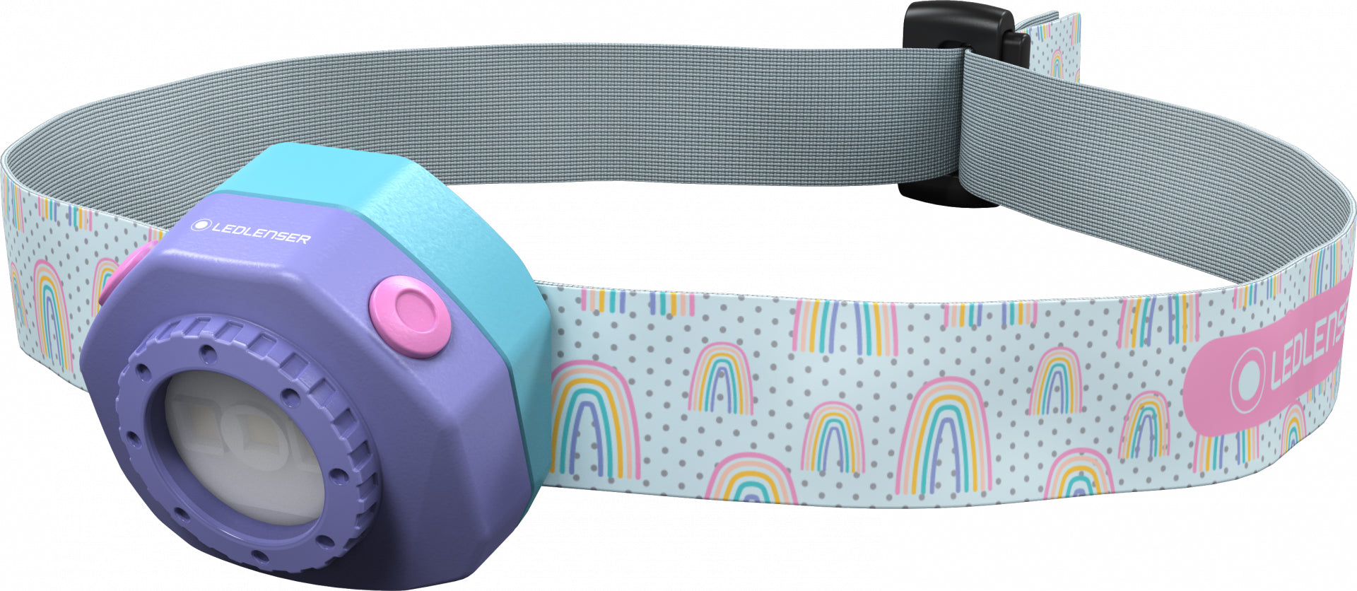 Ledlenser Stirnlampe KIDLED4R – 40 lm, 9 m, IP44, Laufzeit 18 h – Lila