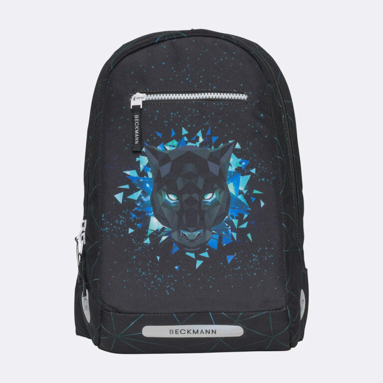 Beckmann Schulrucksack Active Air Flx – 6-teilig – Panther – 26,0 × 39,0 × 22,0 cm – rPET