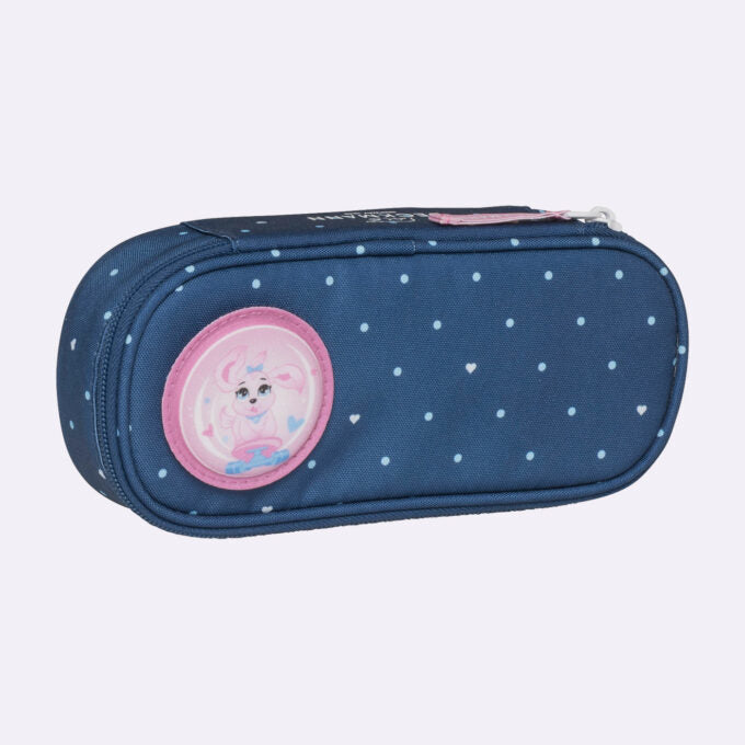 Beckmann Schulrucksack Active Air Flx – 6-teilig – Pet Friends Blau – 26×39×22 cm – recycelte Materialien