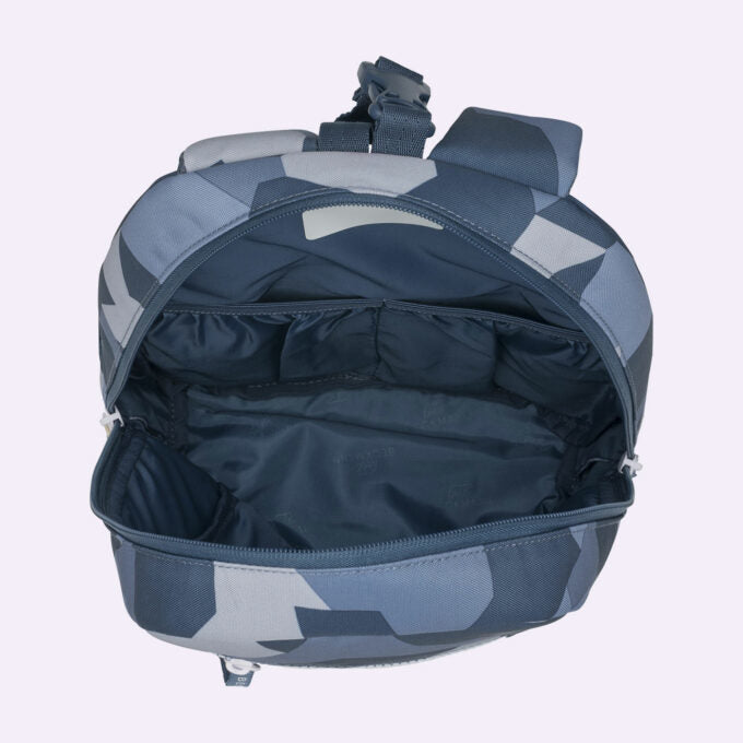 Beckmann Schulrucksack Active Air Flx – 6-teilig – Tiger Race – Recycelte Materialien